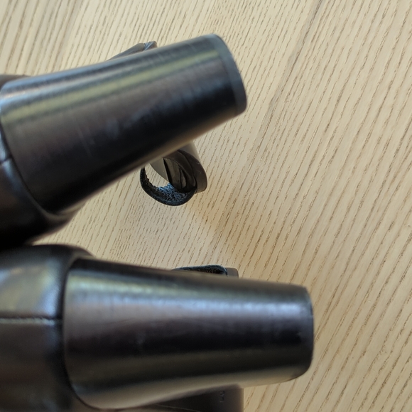 THE KOOPLES Black Leather Women's Multi Buckle Boot Chunky Open Toe Heels Sz 40 - Picture 7 of 11